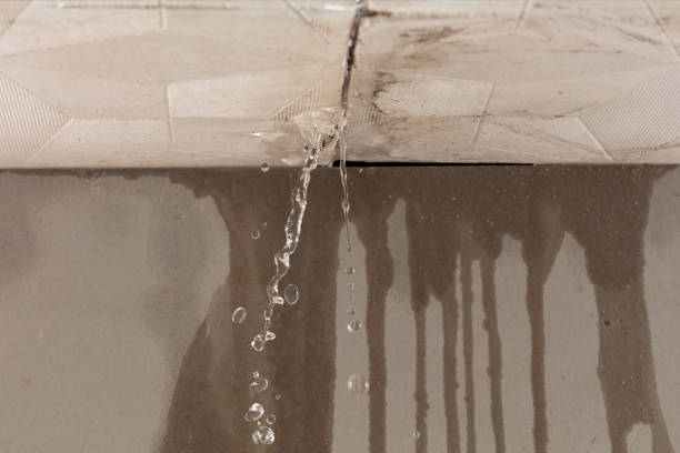 Professional Burst Pipe Cleanup technician working in Columbus, MS